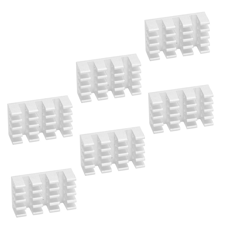 80Pcs Aluminum Heatsinks Module Cooling Radiator Board for Electronic Components