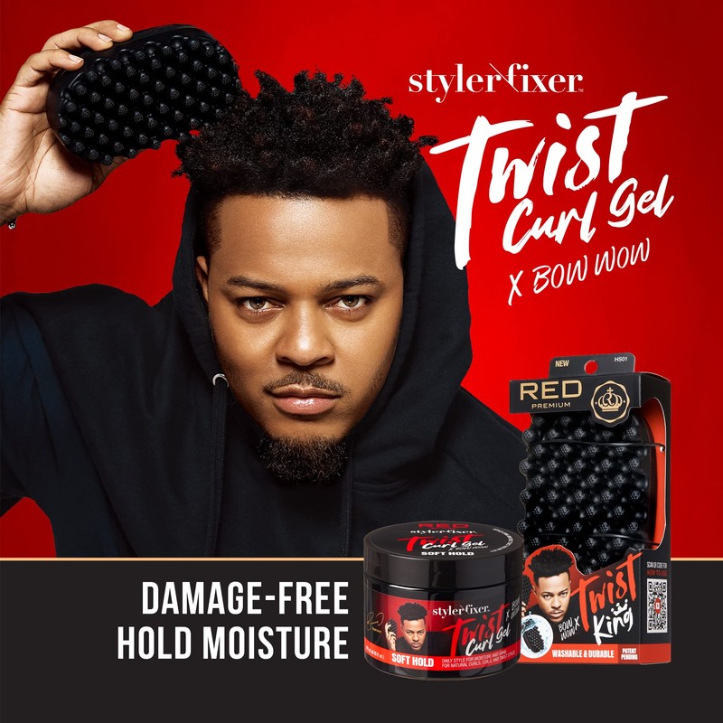RED by Kiss X Bow Wow Styler Fixer Twist Curl