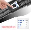 XHP90 Flashlight Zoomable Focusing USB Rechargeable TypeC Rechargeable Torch Outdoor