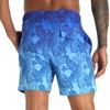zeetoo Mens Swim Trunks 5.5 Inch with Compression Liner 2