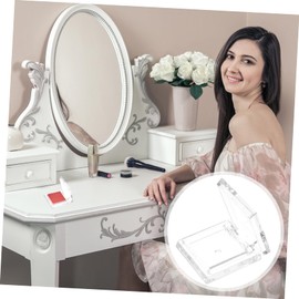 Gatuida 4pcs Empty Makeup Containers Square Refillable Eyeshadow Pans for Blusher Lip Balm Mini Transparent Cosmetic Storage for Travel DIY Makeup