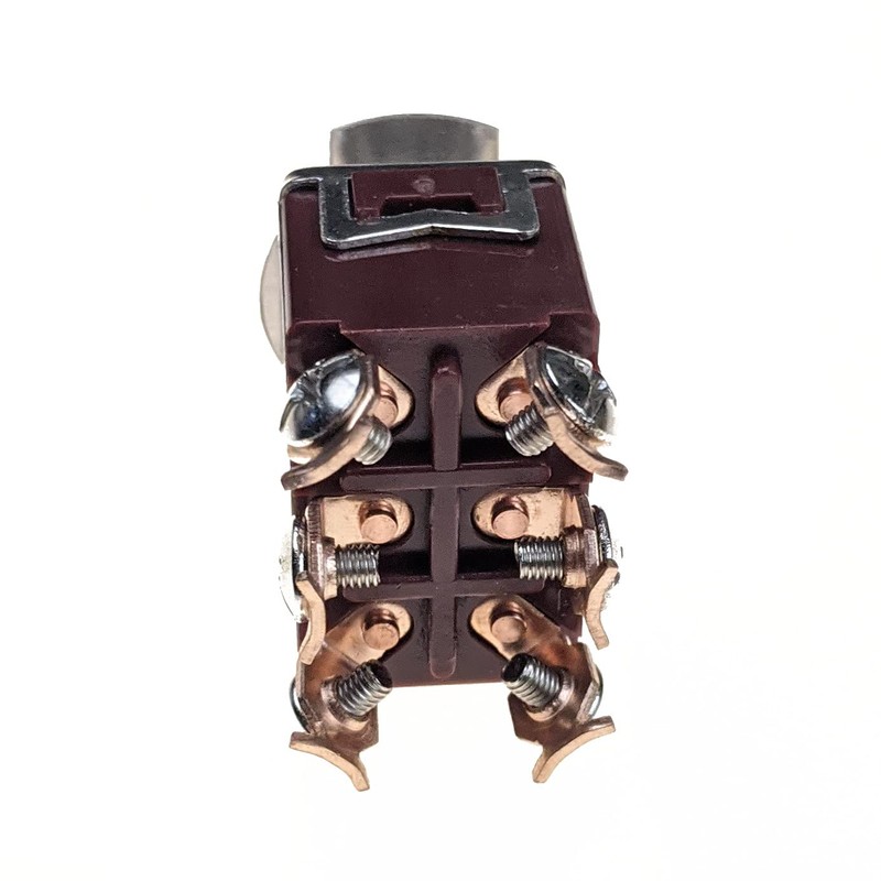 IndusTec DPDT 20A 12V 24V (On)/Off/(On) 6 Screw 3 Position