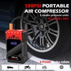 KOPUO Car Jump Starter, 6000A Peak 12V, 150 PSI Air