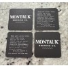 Montauk Brewing Co Red Heart Set of 4 Beer Coasters