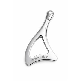 Daily Reset Sculpt Arc - Korean Beauty Metal Gua Sha Facial Massager for Puffiness, Jawline Contouring, Skincare Absorption & Naturally Cooling