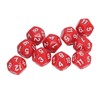 40Pcs 12 Sided Dice Set Polyhedral Dice for Family Party