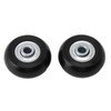 Tissting Pack of 2 Suitcase Wheels Replacement with Mounting Accessories,