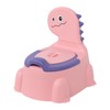 Potty Chair Cartoon Dinosaur Adjustable Height Safe PP Detachable Potty
