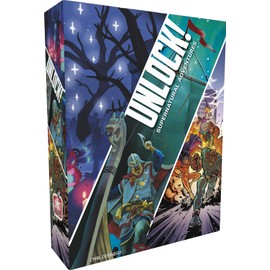Unlock 12 - Supernatural Adventures - Board Game - for 1 to 6 Players - From 10 Years - French Version - SCUNL12FR