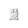 0Bed Flat Sheet Double 260 x 290 cm Bianco