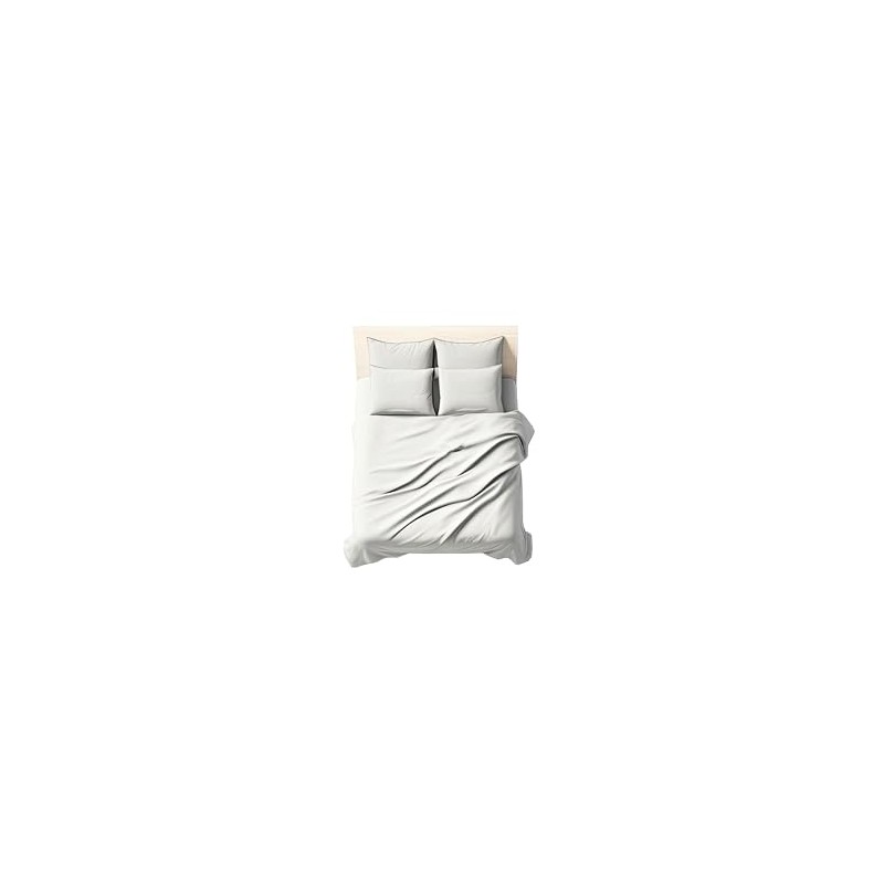0Bed Flat Sheet Double 260 x 290 cm Bianco