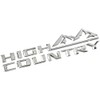 1pc Rear Tailgate High Country Naneplate Emblem 3D Badge Replacement