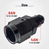 EVIL ENERGY 16AN Male Flare to 1-1/4" NPT Pipe Fitting