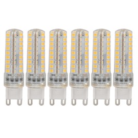 6PCS G9 LED Bulb Dimmable 3W 270LM 72LEDs G9 Bulb for Table Lamp Wall Lamp Chandelier Replacement