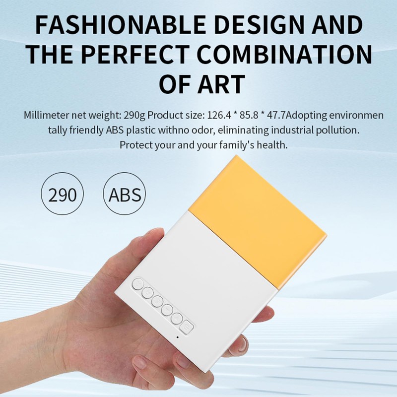 Smart Projector, 1080p Portable Projector, 6000LM Brightness for Home Entertainment,