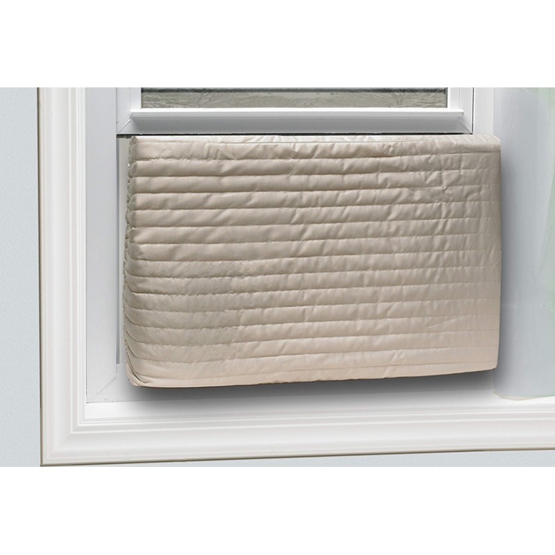 Frost King 2-Piece Quilted Indoor Air Conditioner Cover, Large, fits