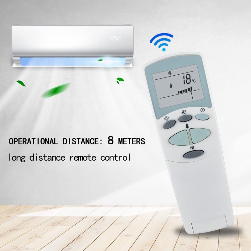 CLVIZCXOM 6711A90032S 6711A90032L Akb73195706 Air Conditioner Remote Control Replacement for