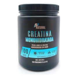 Creatina Monohidratada 100% Pura Sin Sabor 500 G Snatural