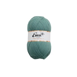 Emu Classic Aran with Wool 400g Ball Acrylic Blend Yarn 840m, Gentle Sage - 214