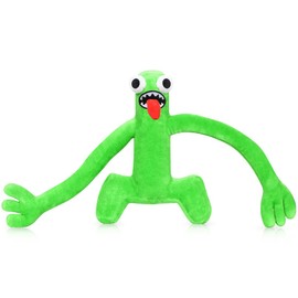 Plush Toy Rainbow Monster Green, Horror Game Cuddly Toy Plush, Stuffed Toy Rainbow Plush Doll Gift for Children Adults