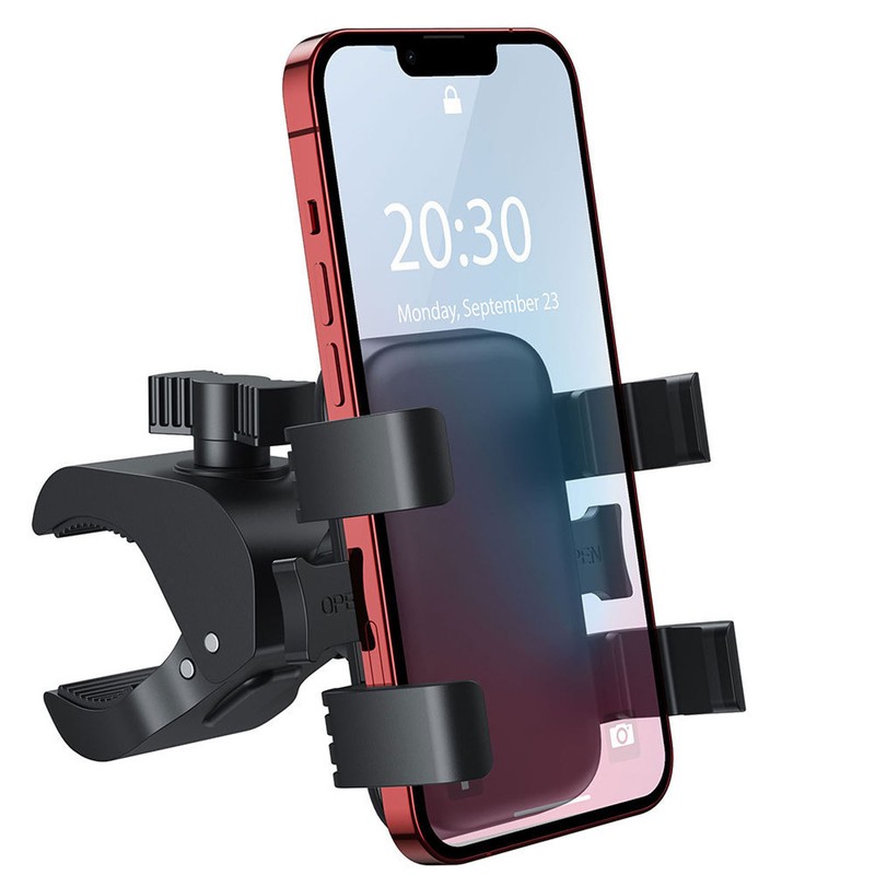 Bike Phone Mount Universal Adjustable Angle Motorcycle Handlebar Cell Phone