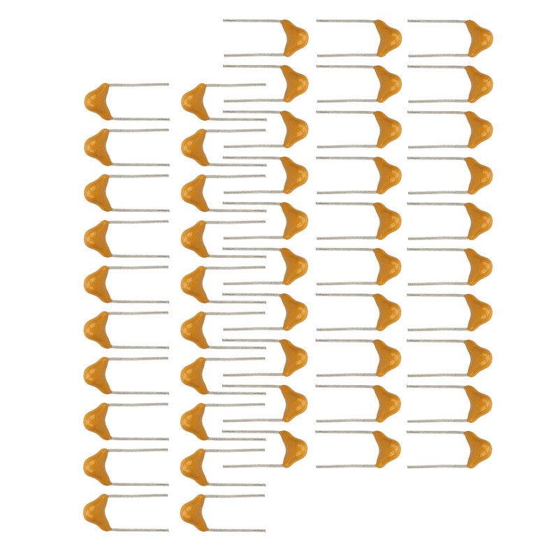 50pcs 100nF 50V Multilayer Monolithic Ceramic Capacitor 5.08mm for RC