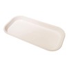 Small Thin White Plastic Catering Tray - KB7 (305mm L