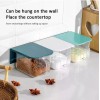 Shopmix Contenedor Hermético Frasco Cocina Pared Acrílico + Cuchara
