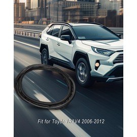 Rear Trunk Lid Weatherstrip Seal Fit for Toyota RAV4 2006-2012, Car Sound Insulation Weather Strip Replace 67881-0R010 67881-0R020 Rubber Sealing Gasket