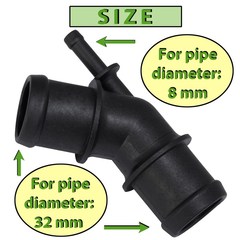 AERZETIX - C67201 - coolant flange - number of inputs