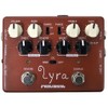 PLAYTECH 2-Band EQ Preamp for Acoustic Guitar with Reverb Chorus
