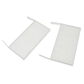 vhbw Air Filter Set compatible with Wernig CA 70 Ventilation Devices - G4 / F7 2-Part Kit, 19 x 10 x 3 cm White