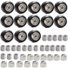 Lsgoodcare 13Pcs 3D Printer Rollers wheels POM Big Pulley with