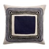 Vivaraise Cassie Navy Embroidered Cushion 45 x 45 cm