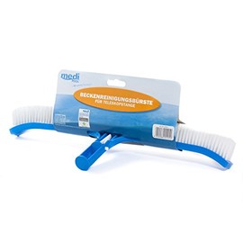 POOL BÜRSTE 45cm REINIGUNGSBÜRSTE BECKENREINIGUNGSBÜRSTE für TELEESKOPSTANGE NEU