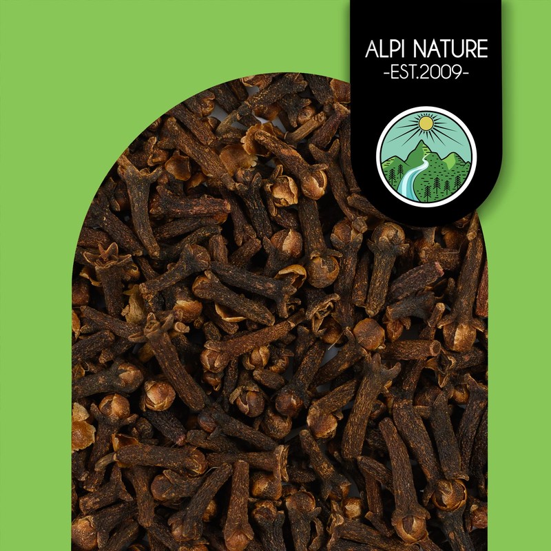 Whole cloves (125g, 4.4 oz), gently dried, 100% natural, vegan