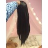 Black Synthetic Lace Front Wig 13x3 Straight HD Natural Middle