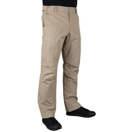 LAPG Men's Core Stealth Cargo Pant, Lightweight Elastic Waistband EDC Pants, Durable Ripstop Cargo Pants for Men, Khaki, 38 x 36