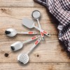 Sumeet Stainless Steel Small Serving and Cooking Spoon Set of