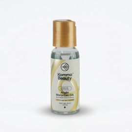 Komma Beauty Sílica Capilar Argán Moroccan Silk 30ml – Sérum Antifrizz con Aceite de Argán Formato Prueba y Viaje – Termoprotector sin Aceites Minerales sin Efecto Graso – Hecho en México