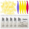 500 Pcs Orthodontic Elastic Rubber Bands, 3.5 Ounces Heavy Dental
