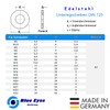 Blue Eyes Flat Washers Made of Stainless Steel DIN 125
