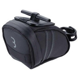 BBB Cycling Bicycle Saddle Bag for Easy Mounting on Mountain Bike, Road Bike and City Bike, Compact Saddle Bag, Saddle Bag, BSB-13M 2.0 Curve Pack, Black, Small (360 cm3)