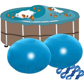 Pool Air Pillow, 2PACK Ice Equalizer Air Pillow for Above Ground Winter Pool Covers, Swimming Pool Accessories Pool Pillows for Closing Winter, Inflatable Pool Pillow