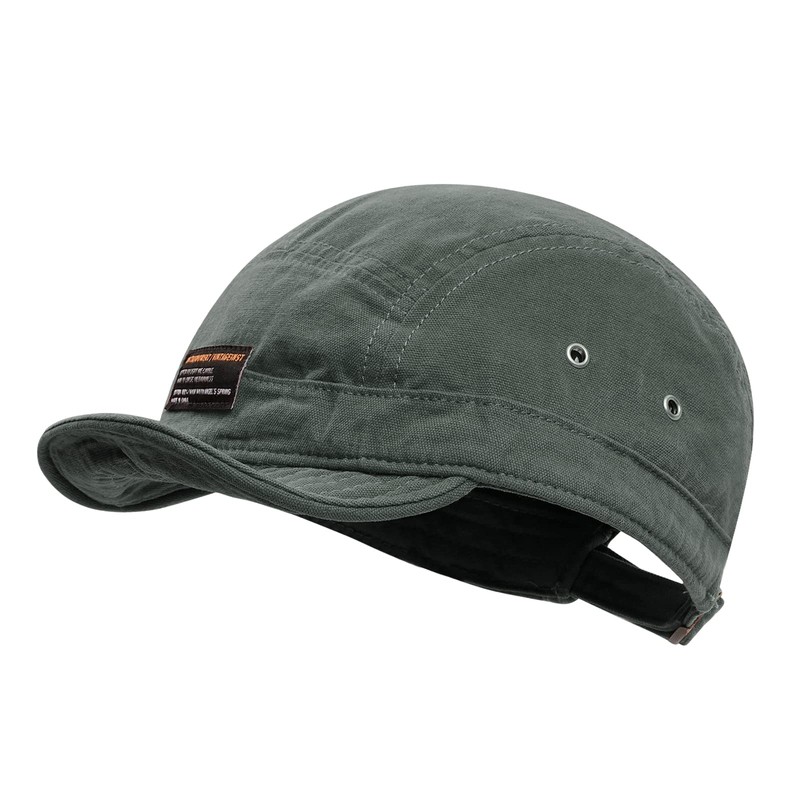 Clakllie Fashion Flat Snapback Cap 5 Panel Baseball Hat Unstructured