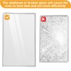 WB56X22160 Range Oven Inner Door Glass for GE Oven, Stove,