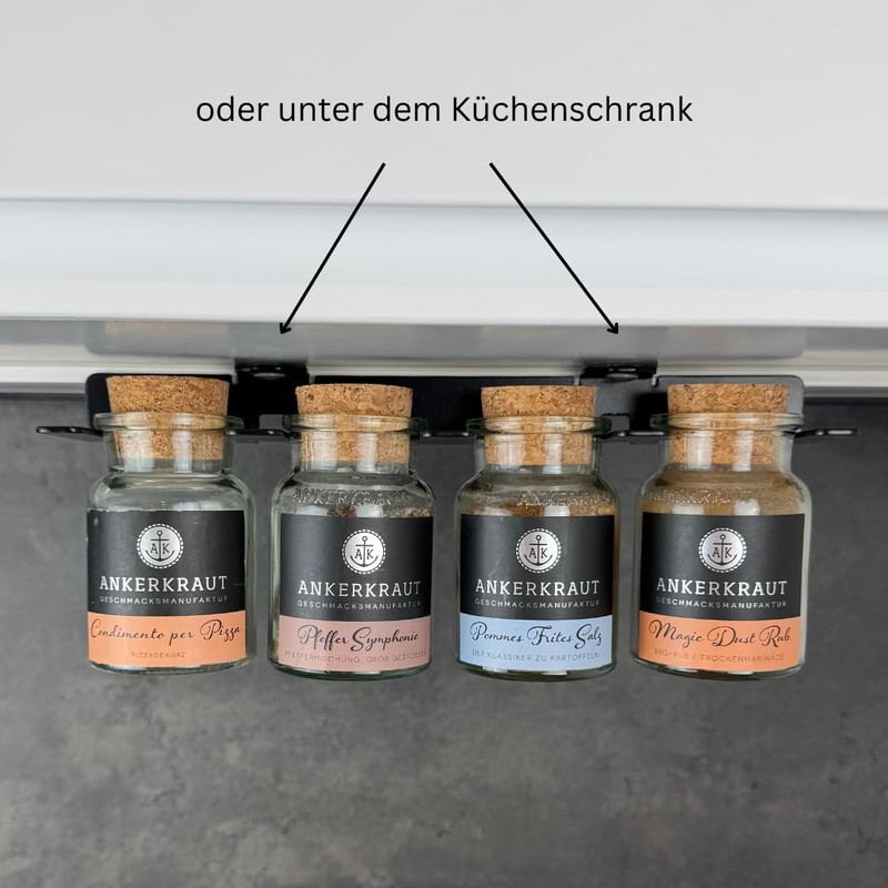 molemo Metal Wall Bracket for Anchor Herb Glasses