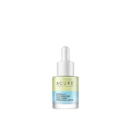 Acure Radically Rejuvenating Dual Phase Bakuchiol Serum - Anti-Aging & Soothing Skin Support - All Natural Made with Eggplant, Turmeric & Bakuchiol - Vegan Skin Care, Hydrates & Defends - 0.67 oz
