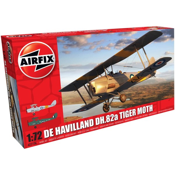 Airfix A02106 DeHavilland Tiger Moth Classic Kit