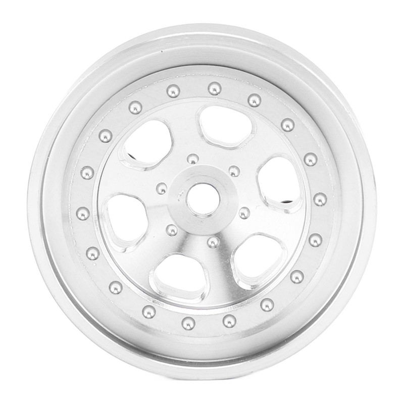 4pcs 1.3 Inches Wheels Rim Aluminum Alloy 6 Holes Wheel